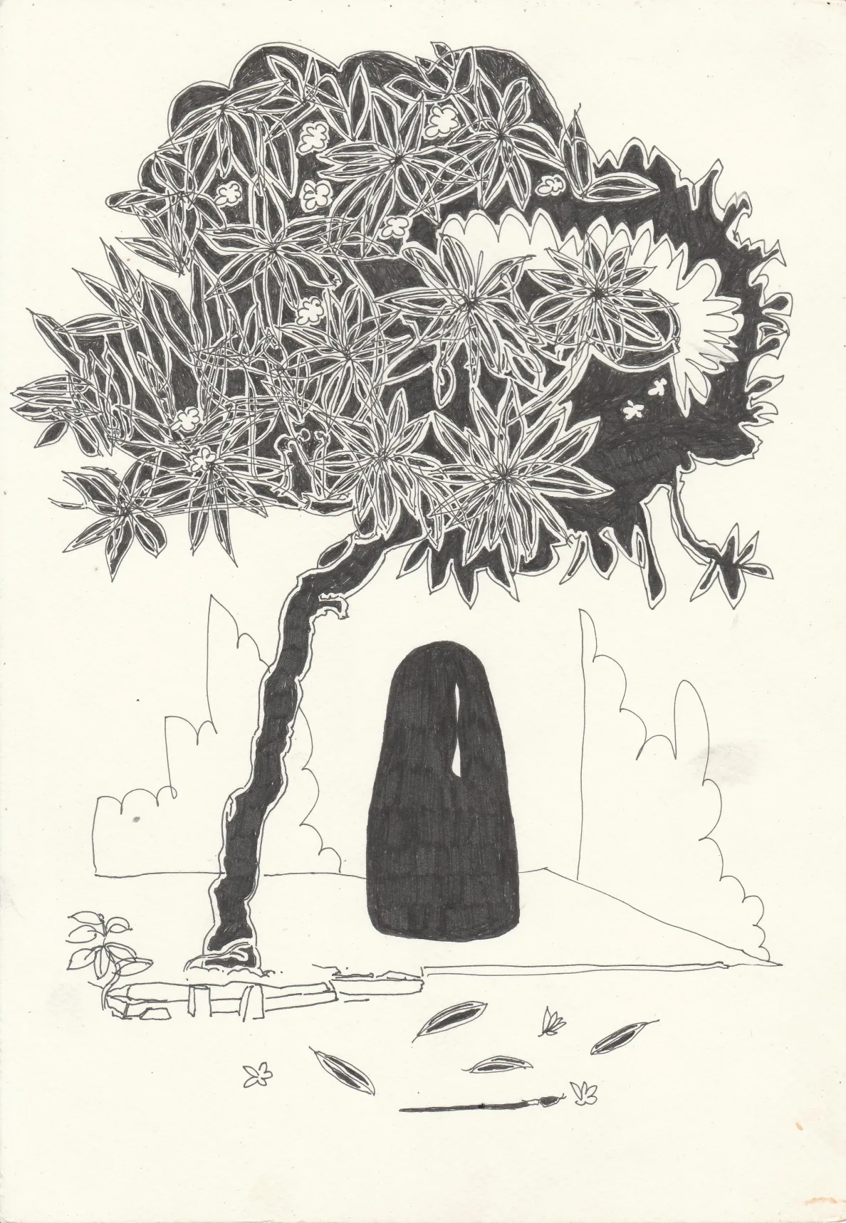 Boon by Manu N - Pen on paper