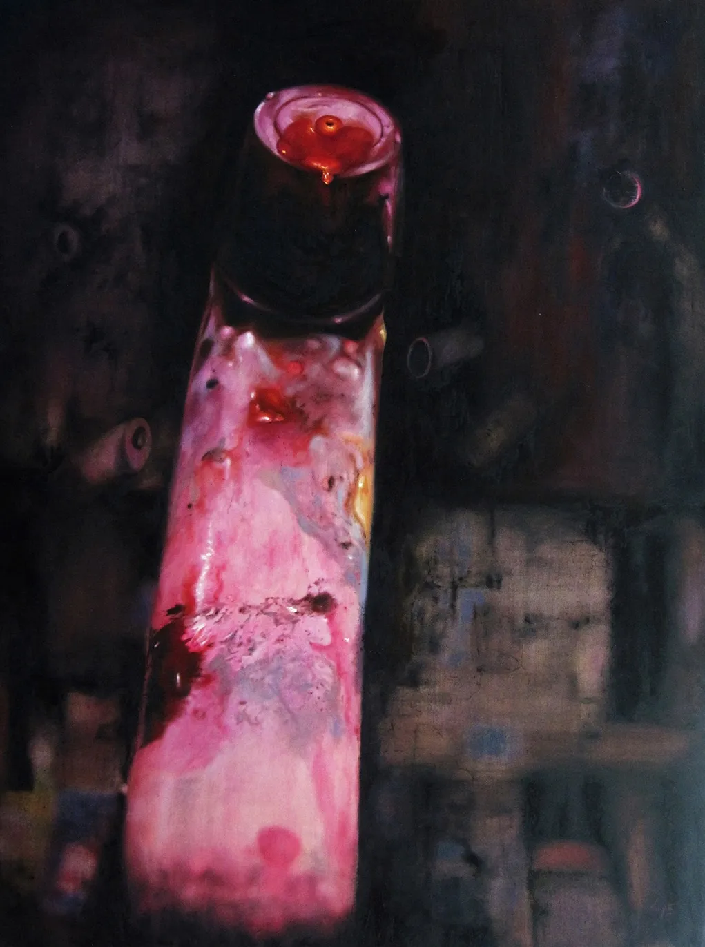 Untitled 1 by Sangita Datta - Oil on canvas