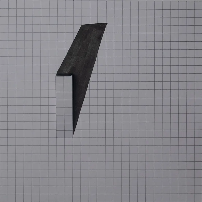 Fold #12, 3 by Urvi Sethna - Ink and graphite on archival paper