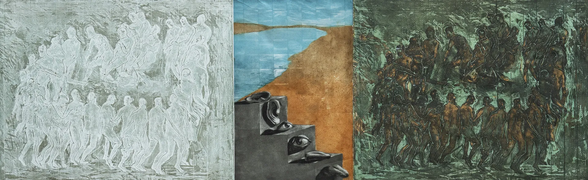 The idea of becoming by Spandan Mundhe - Etching on Waterford paper