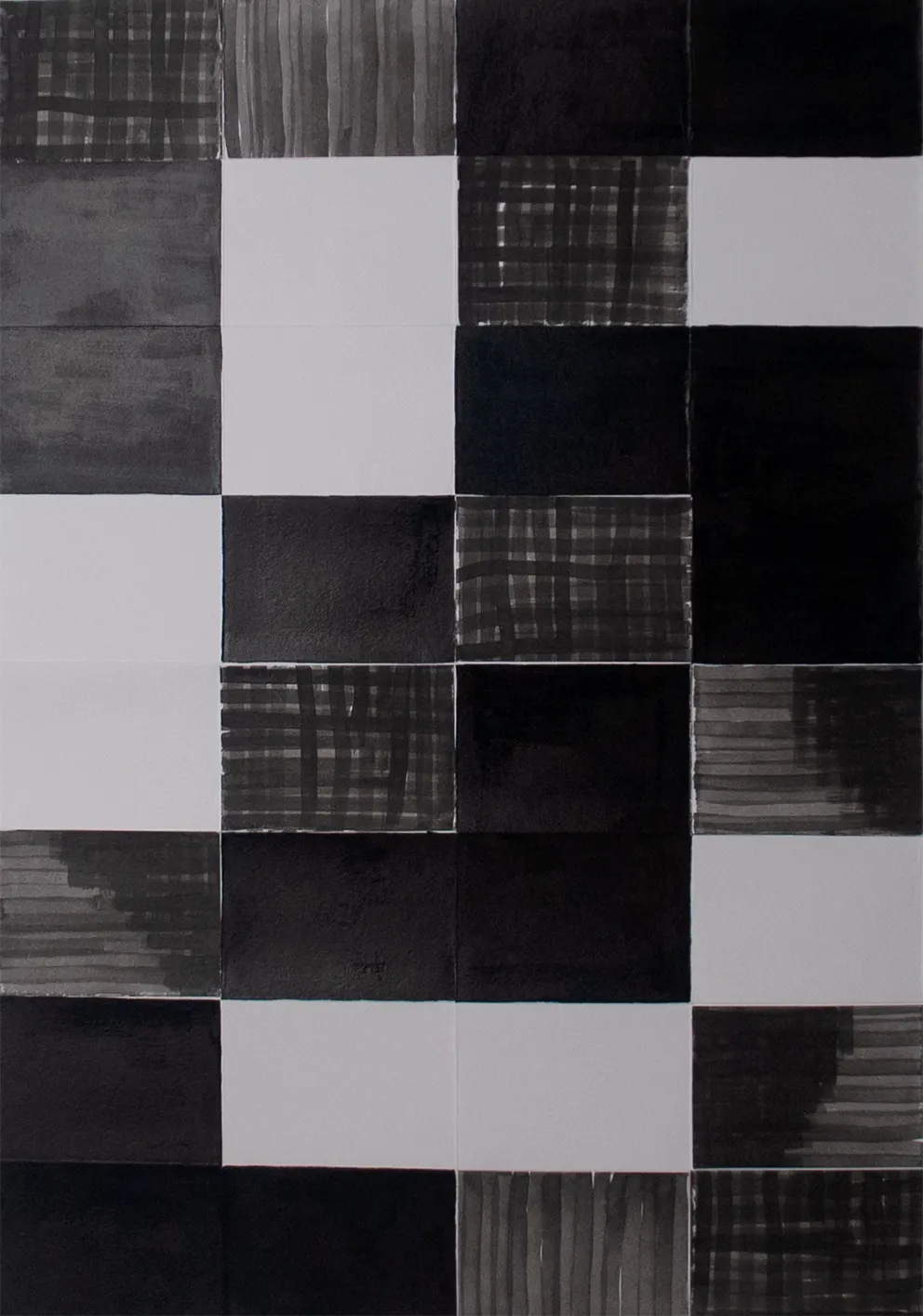 Untitled #3, 2 by Urvi Sethna - Ink on archival paper