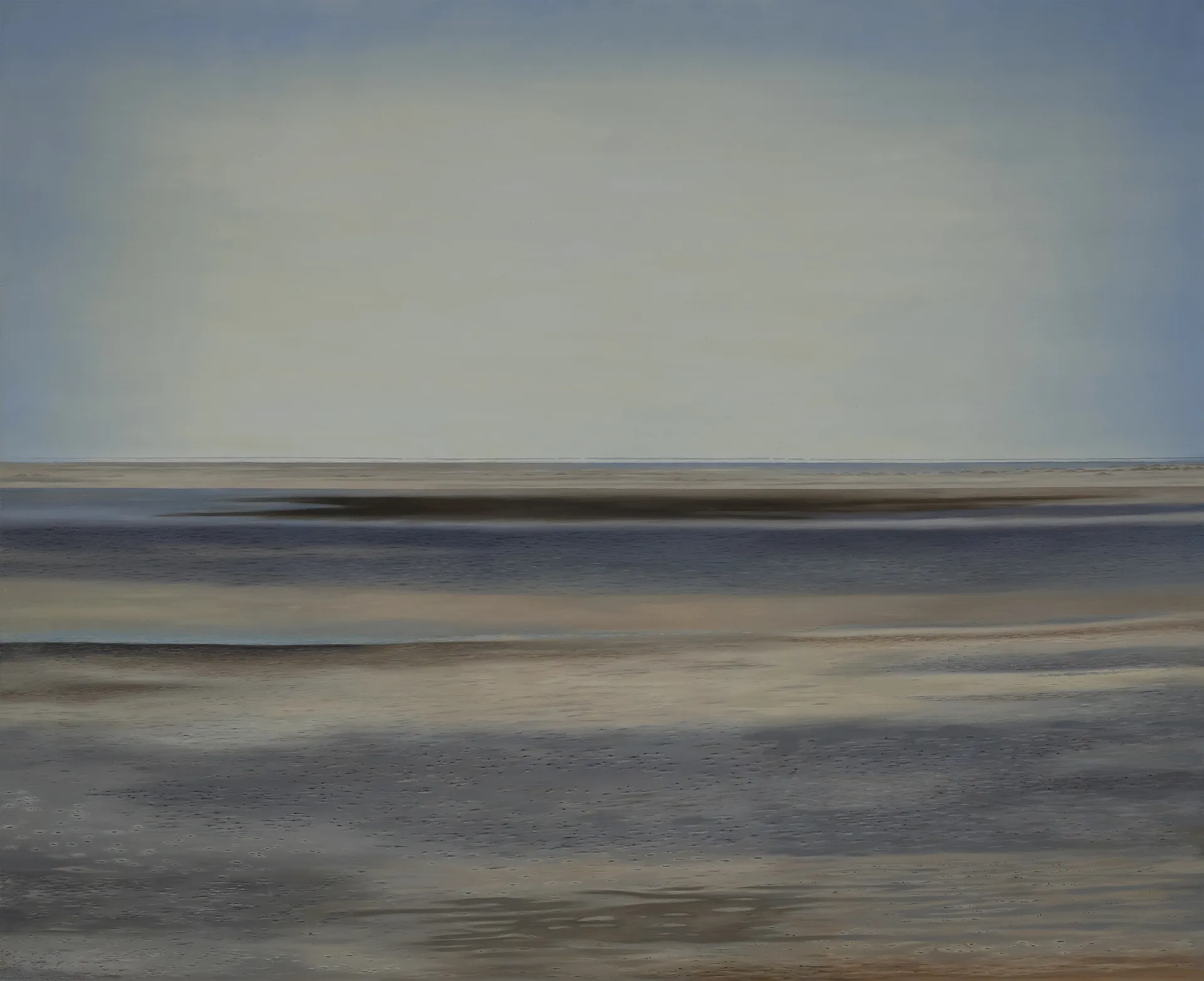 A walk in solitude by Sarika Mehta - Oil on canvas