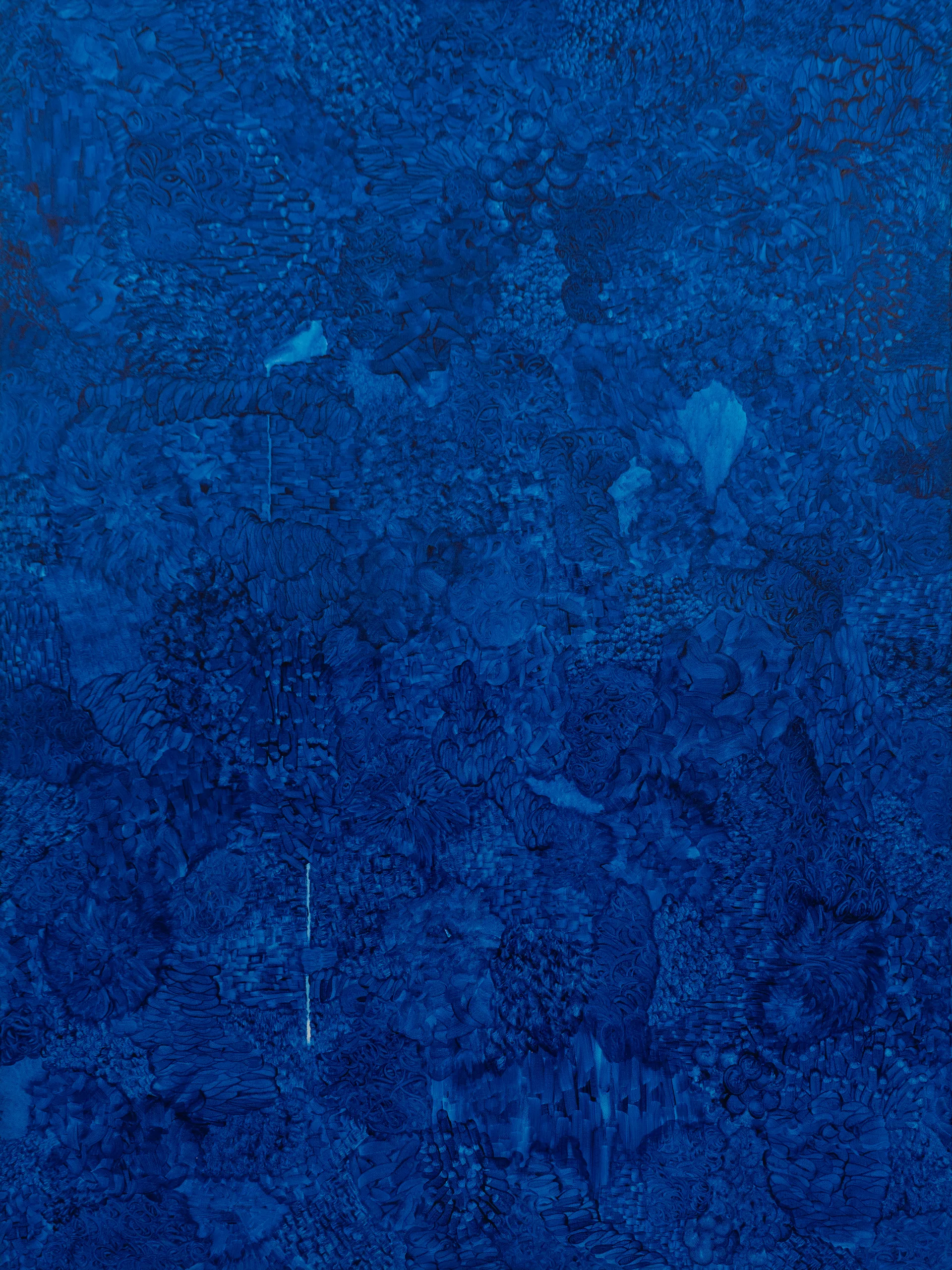 Untitled by Clinton George - Acrylic on canvas