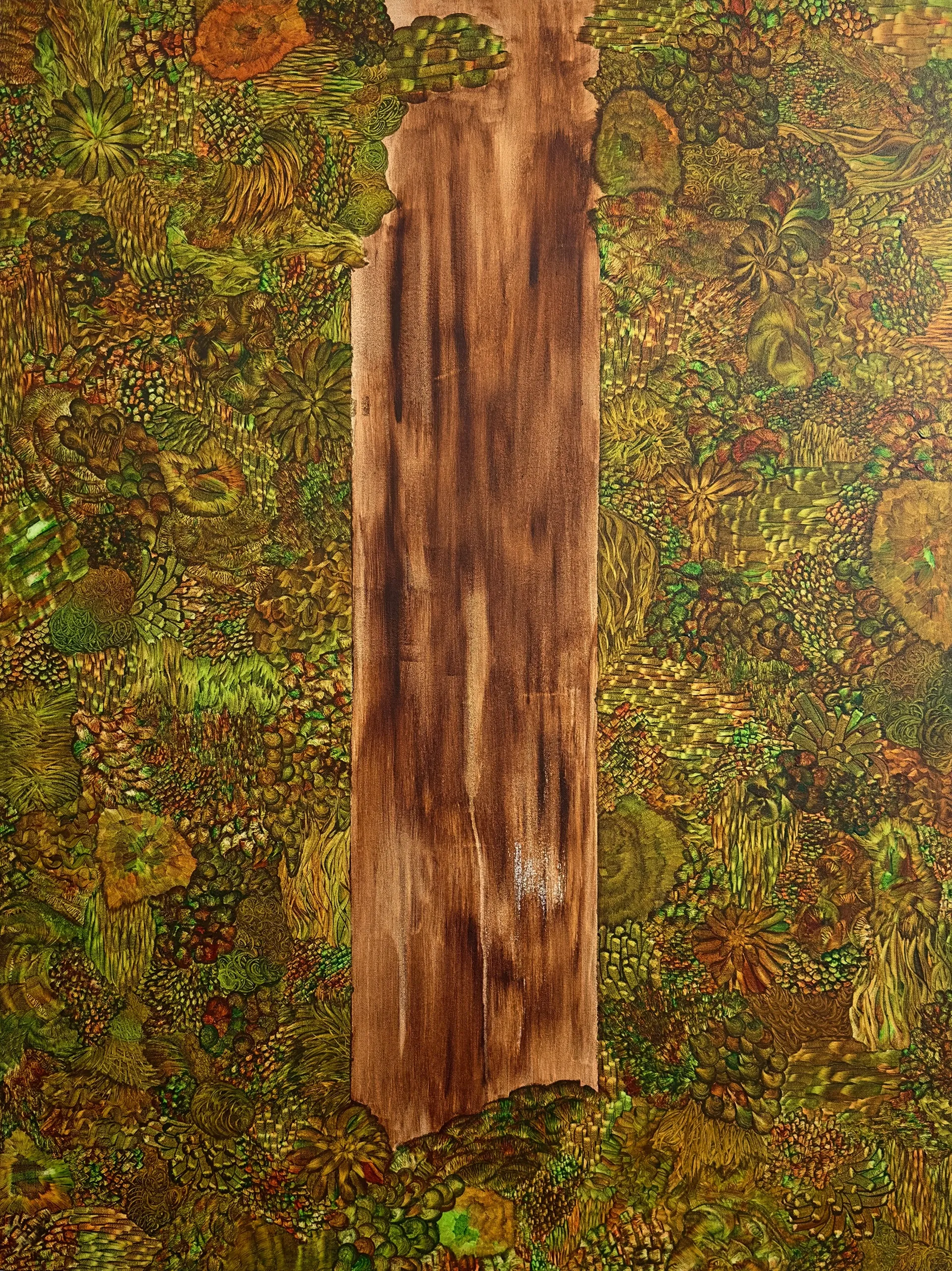 Untitled by Clinton George - Acrylic on canvas