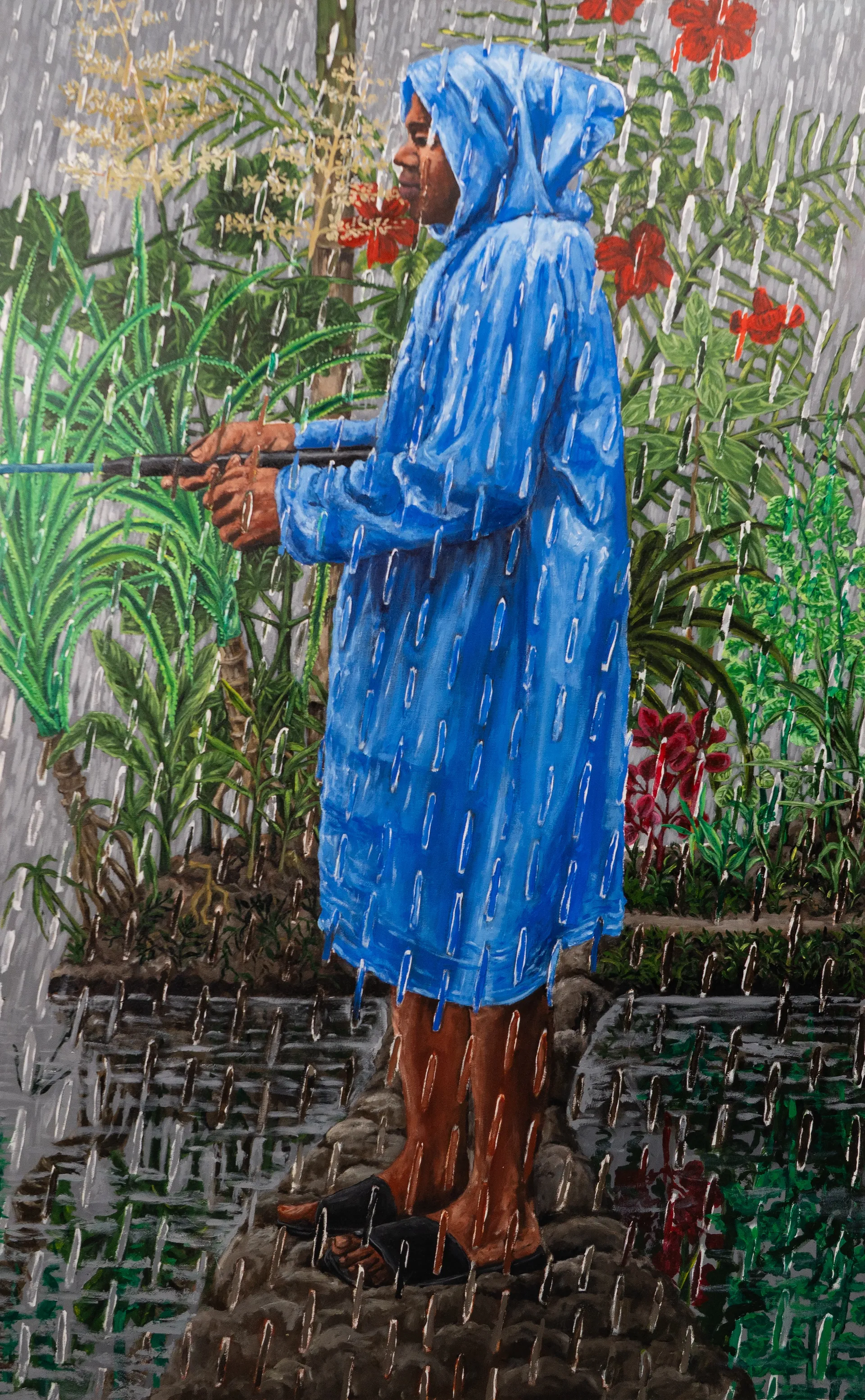It is for everyone by Sreeju Radhakrishnan - Acrylic on canvas