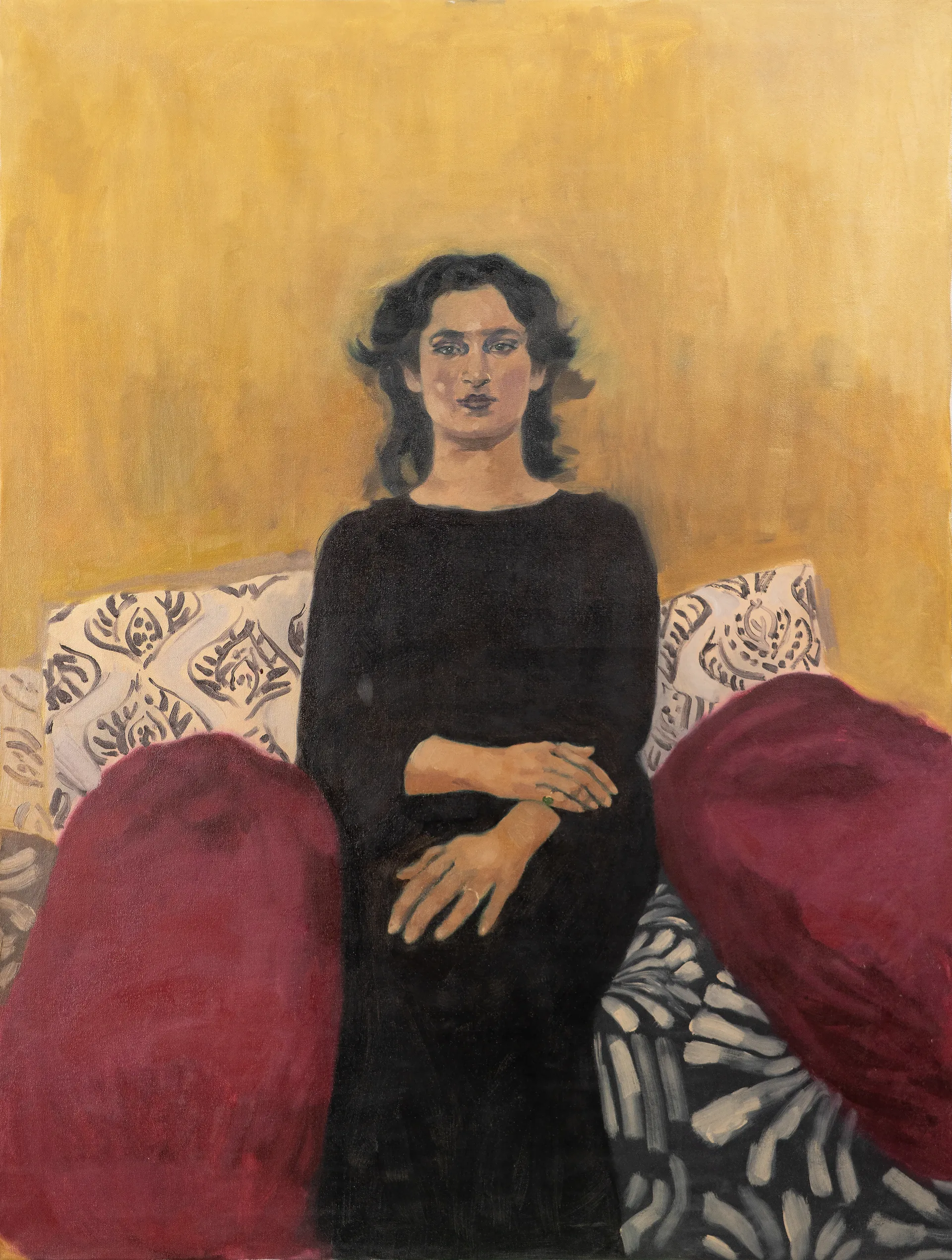 Goth by Akshit Satyarthi - Oil on canvas