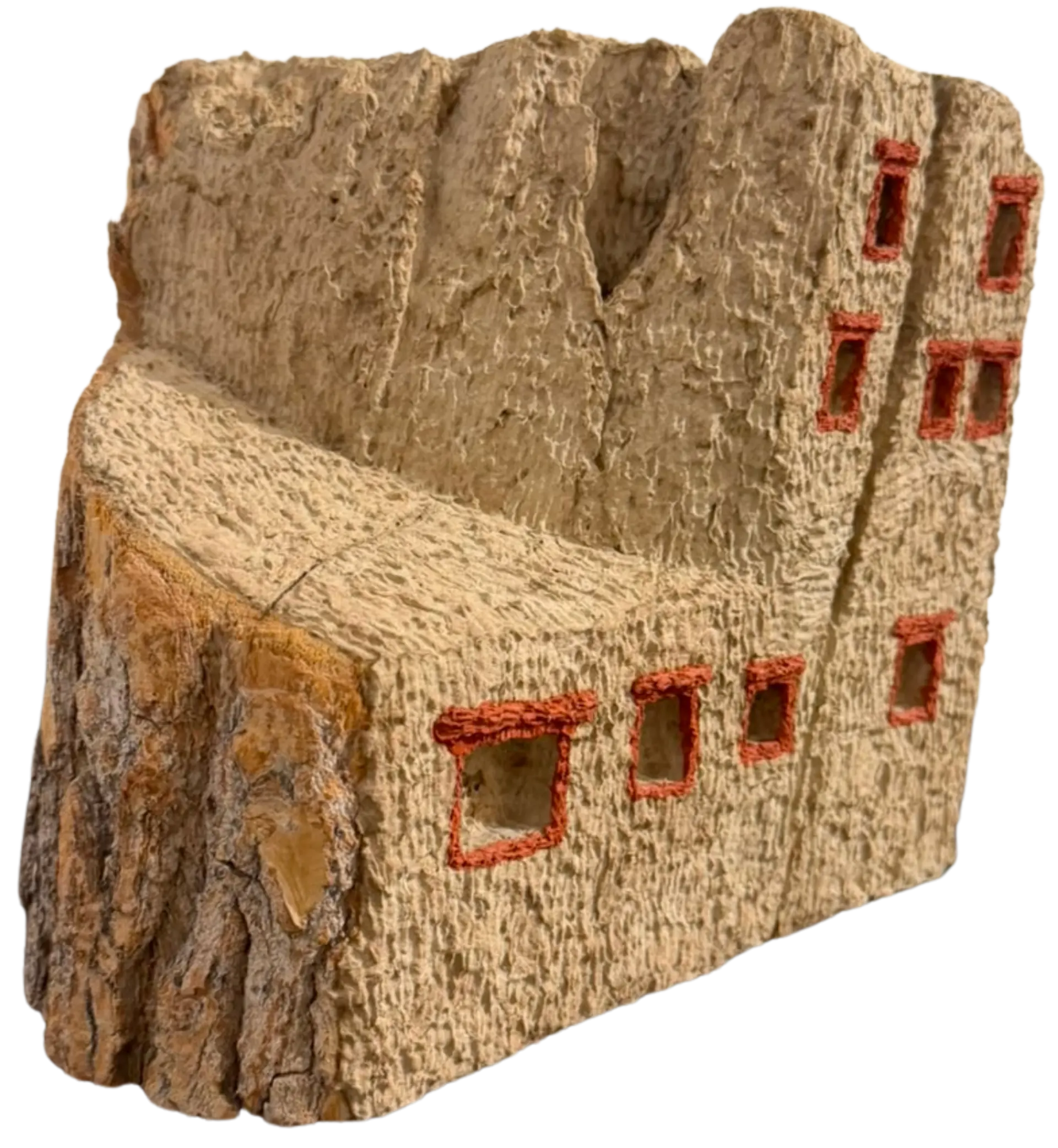 Shing Lhag-ma 2 by Skarma Sonam Tashi - Paper-mâché and natural pigments on wood