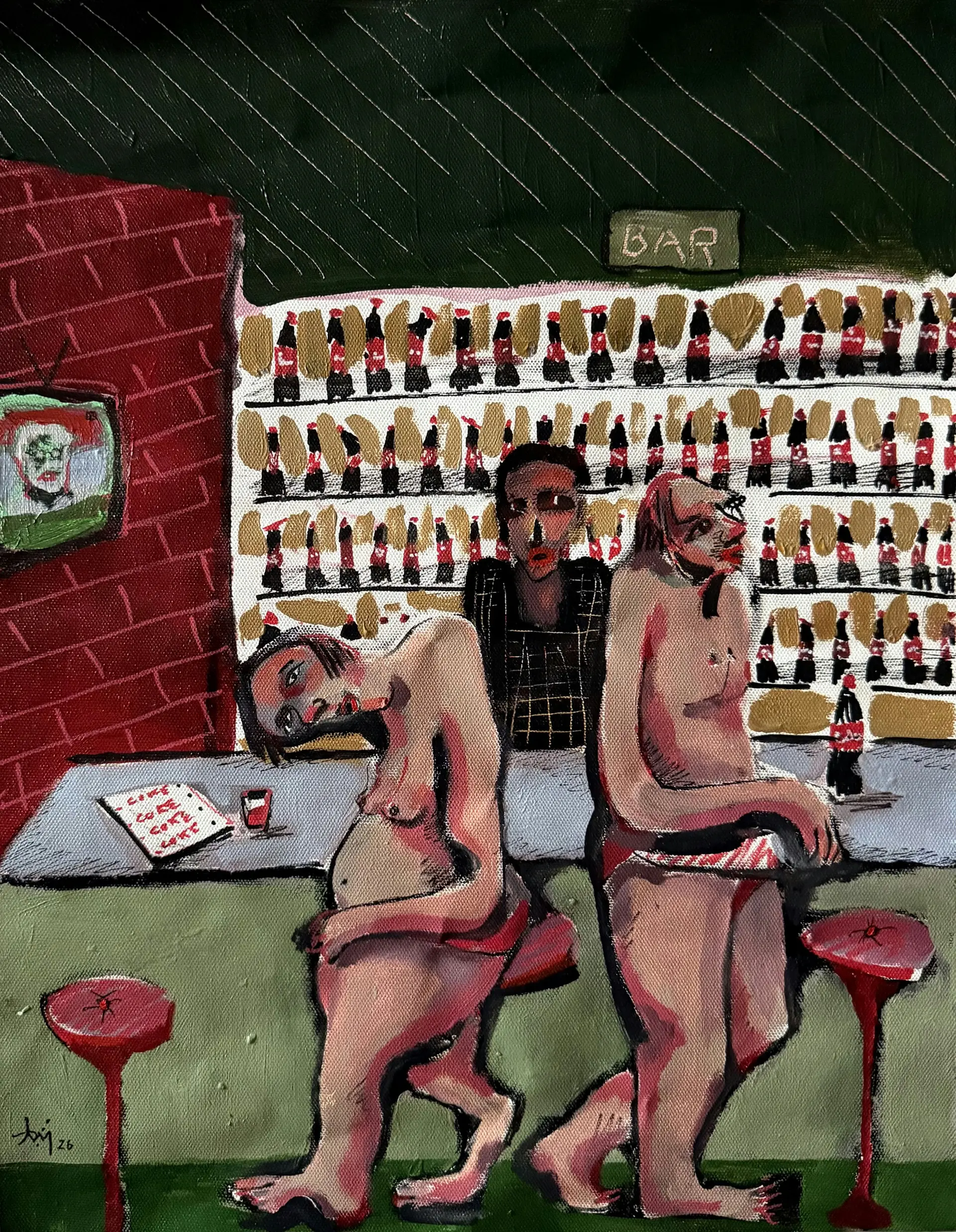 Freedom of choice by Aditiya Singh - Acrylic on canvas