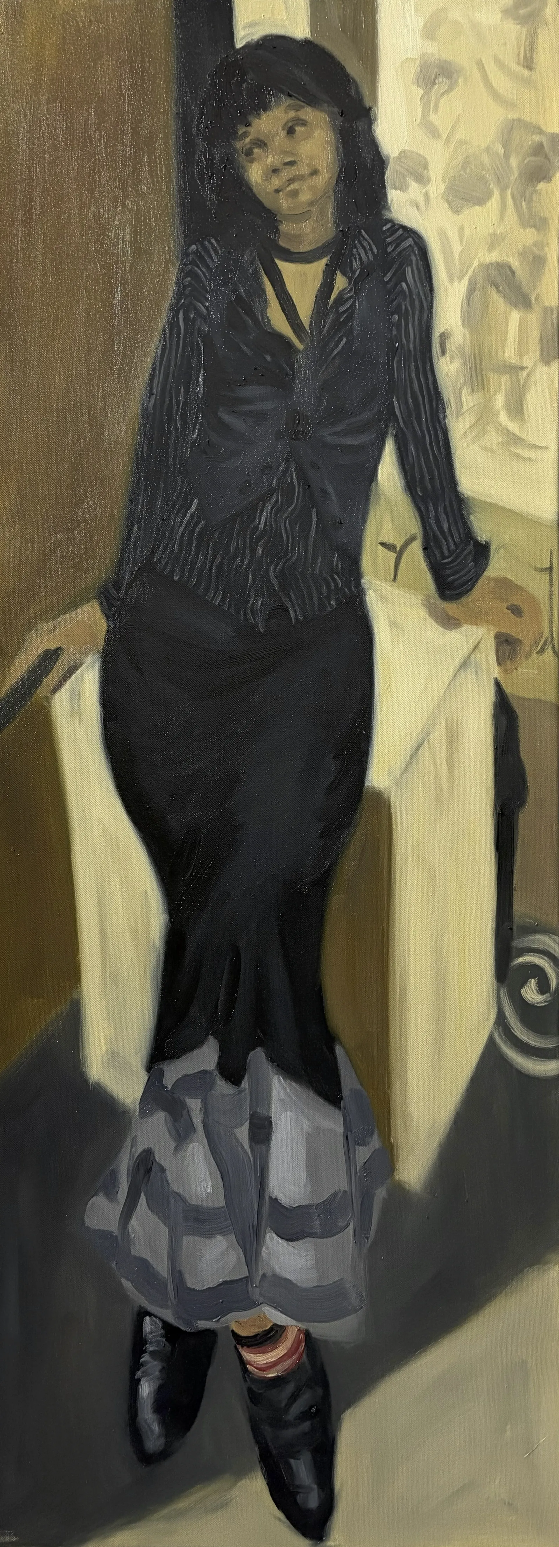 In the mood for love by Akshit Satyarthi - Oil on canvas