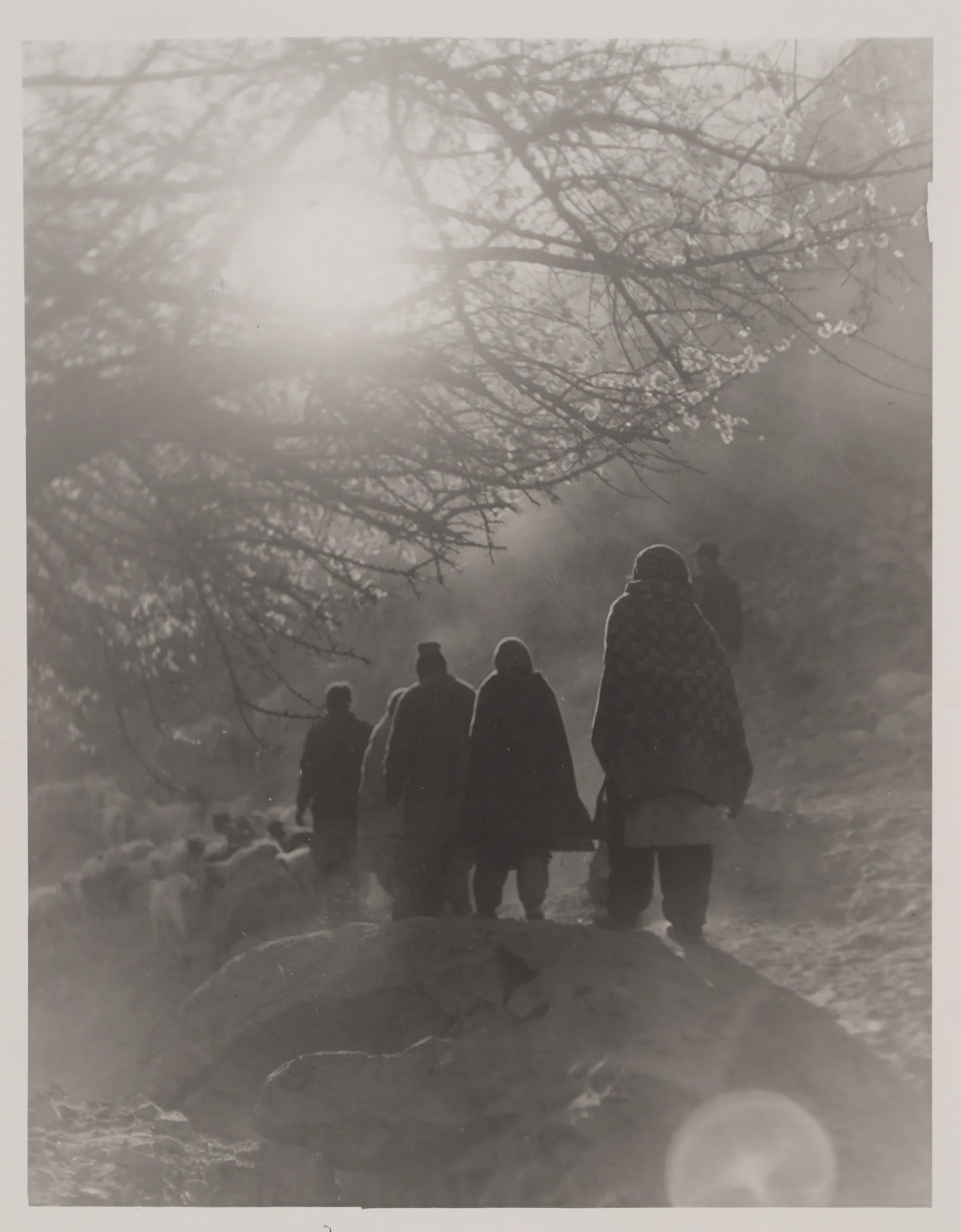 Morning rituals by Ayan Biswas - Silver gelatin print, pearl finish