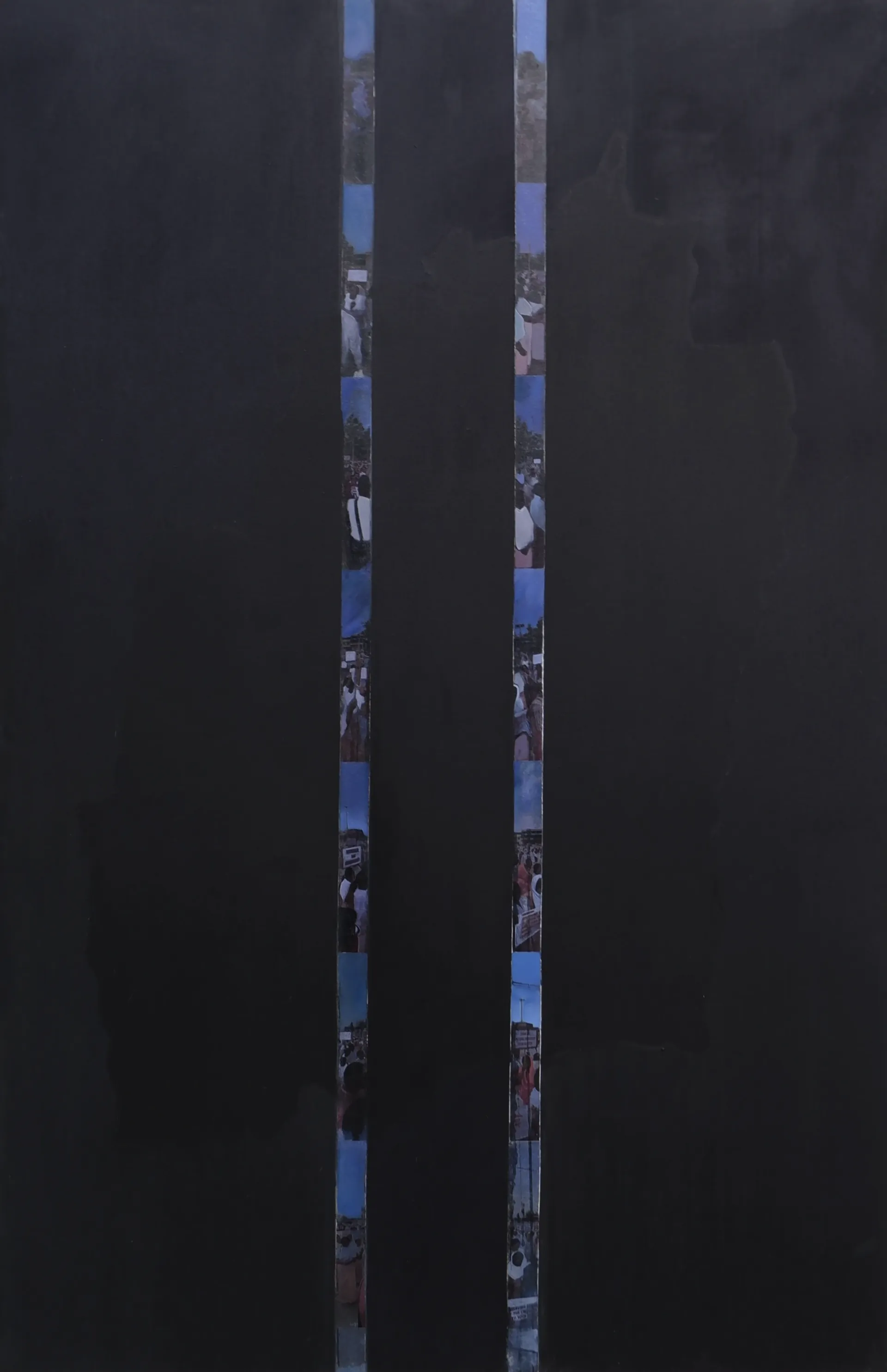 Our home I by Kshetrimayum Gopinath Singh - Oil on canvas