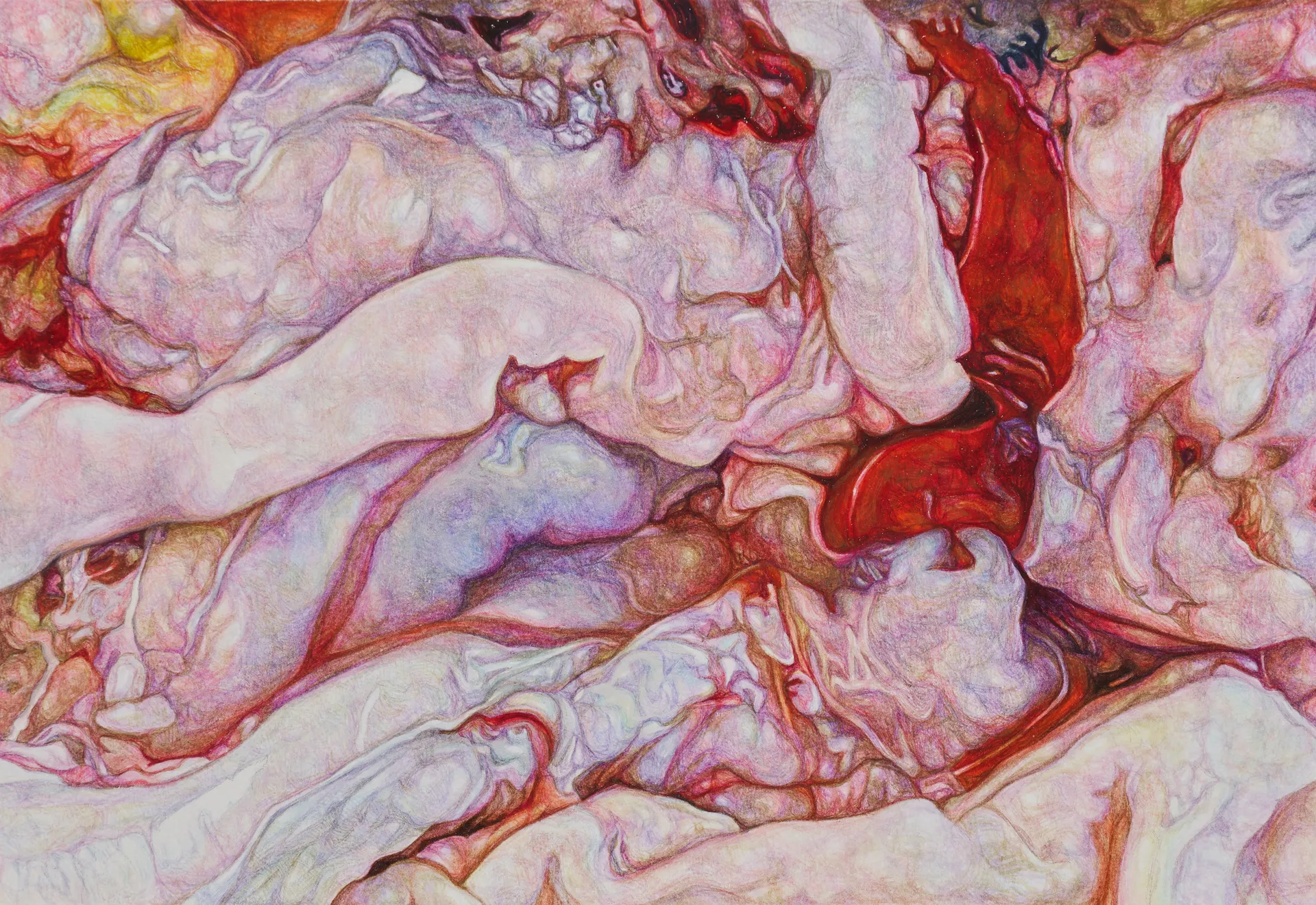 Daydreaming by Nabanita Guha - Watercolor on Fabriano paper