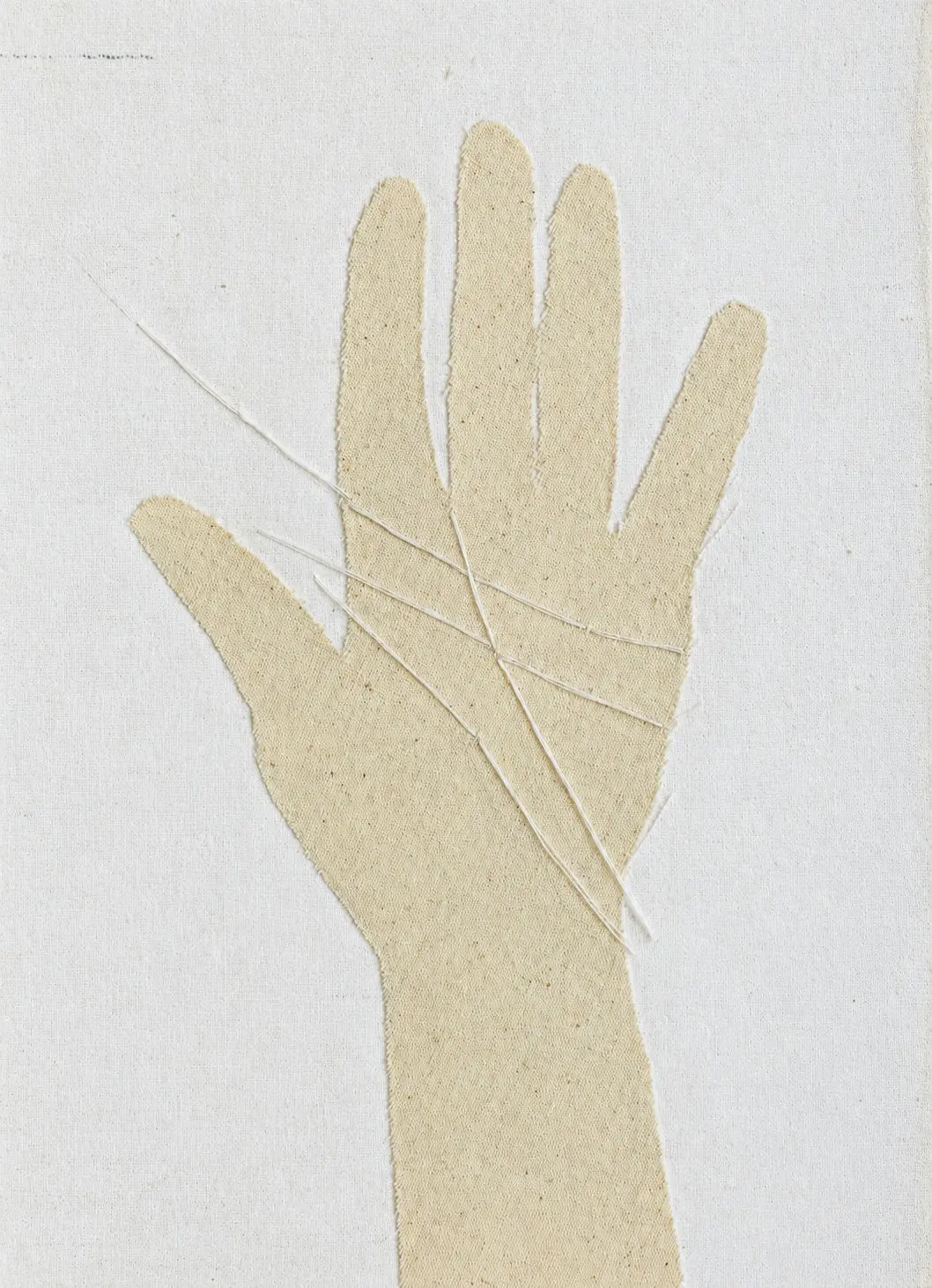कहानी घर घर की (Kahaani ghar ghar ki), 31 by Sumaiya Sirin - Stitch and collage on fabric