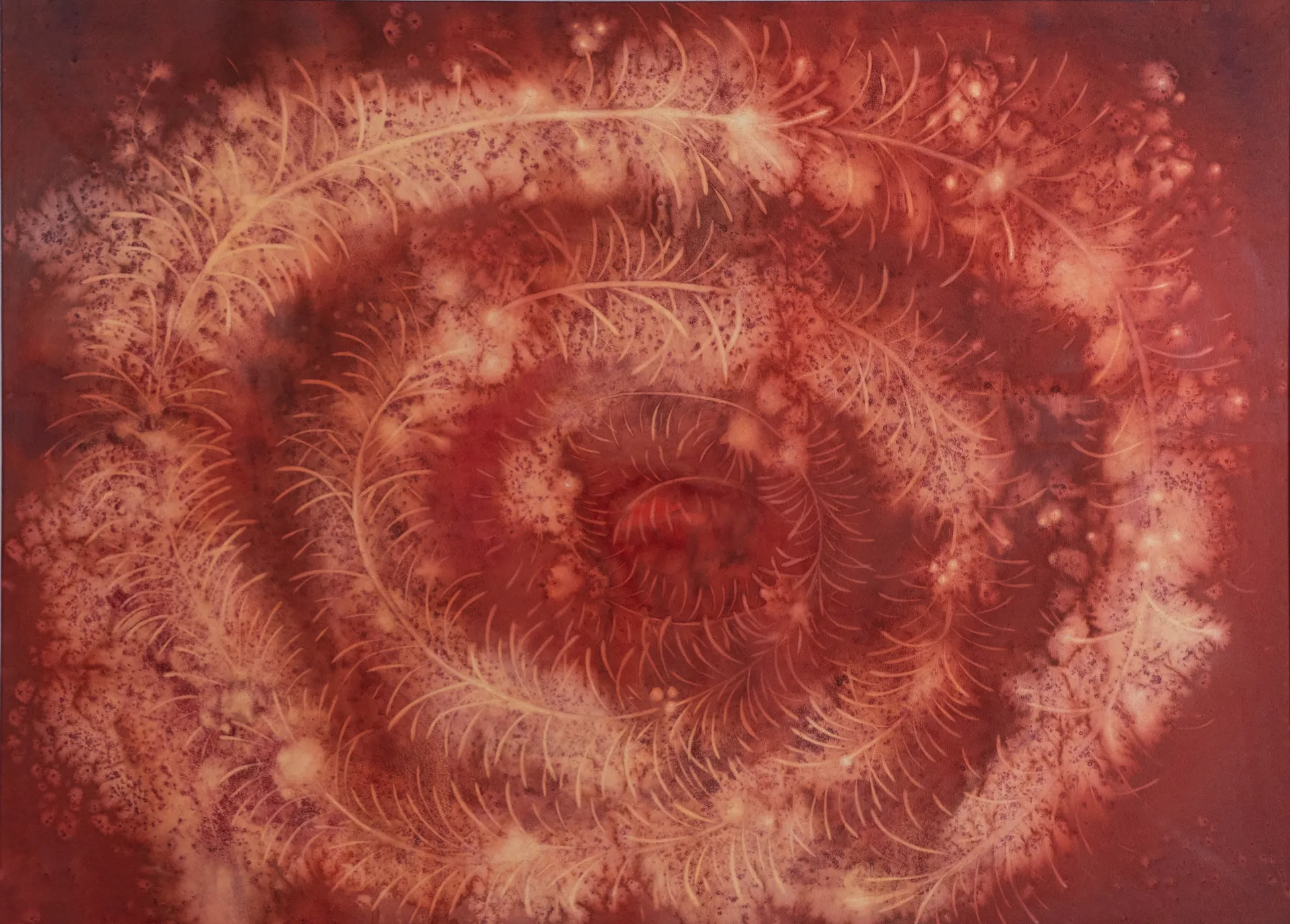 Journey of the negligible 2 by Sonali Sonam - Watercolor on paper