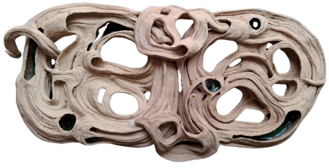 Sound from the ground series 3 by Subham Sahu - Ceramic and glass