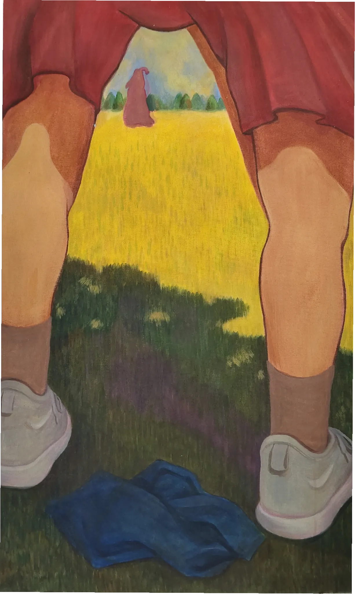 Untitled  by Neelopol Dey - Acrylic on canvas
