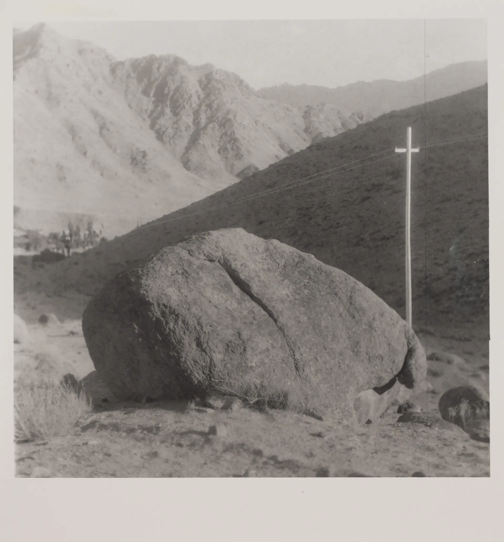 From the land of rocks - likir, ladakh by Ayan Biswas - Silver gelatin print, pearl finish
