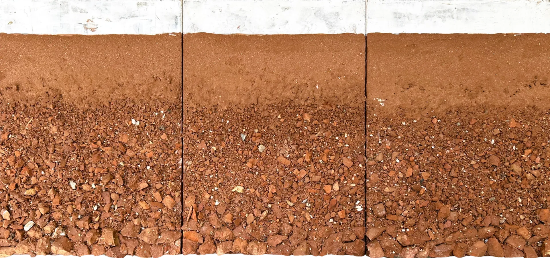Land I (triptych) by Deepakk - Brick on board