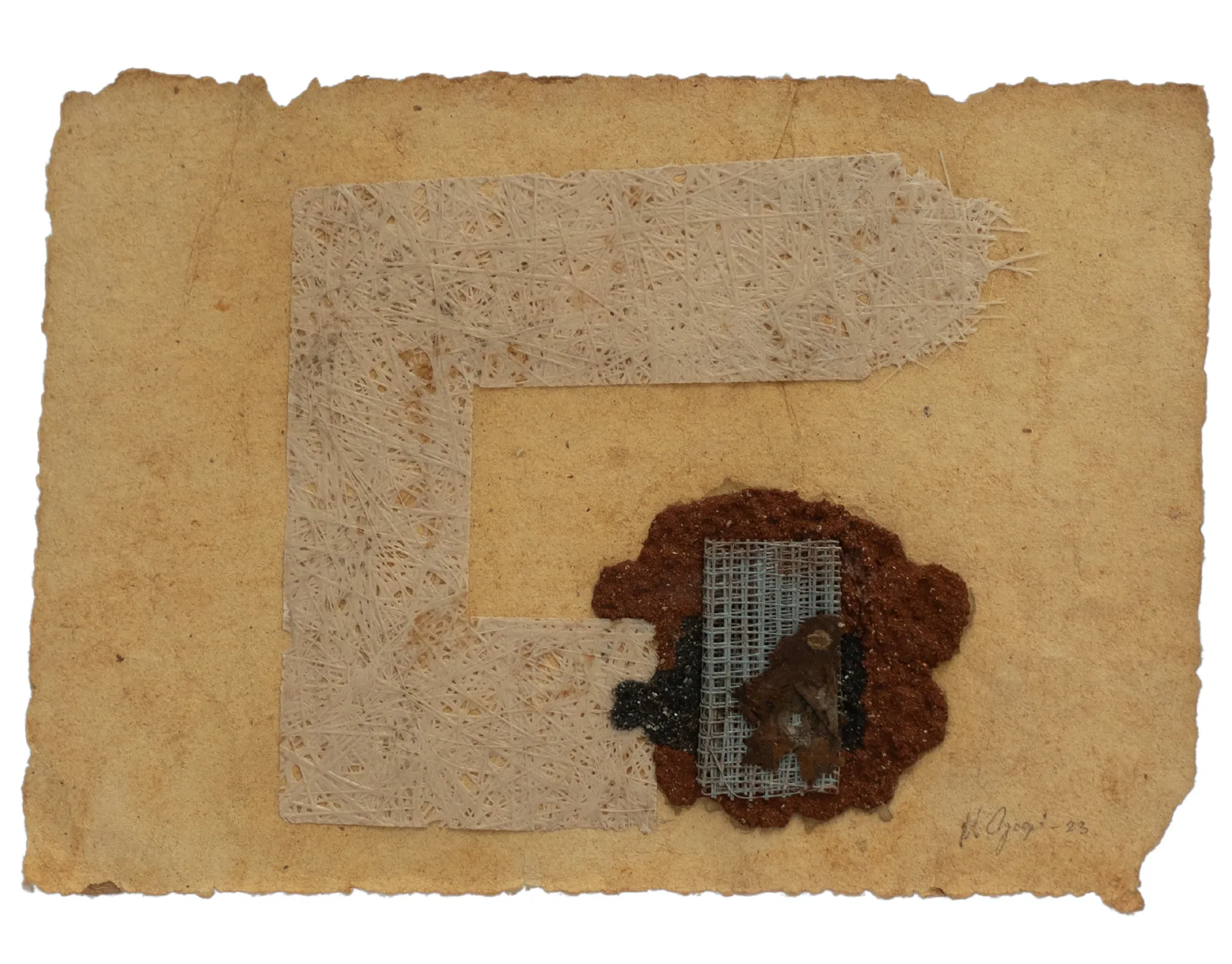 Anthropogenic behaviour 2 by Manjit Gogoi - Mixed media