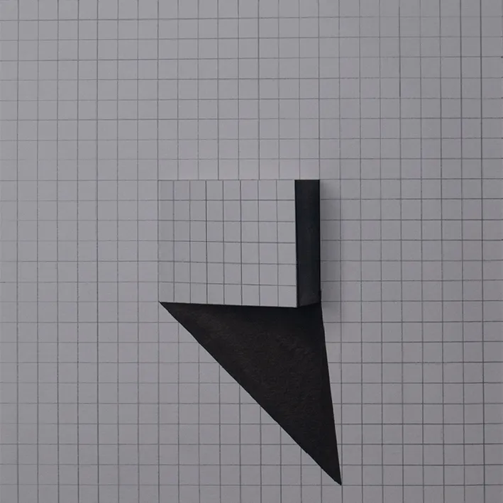 Fold #11, 1 by Urvi Sethna - Ink and graphite on archival paper