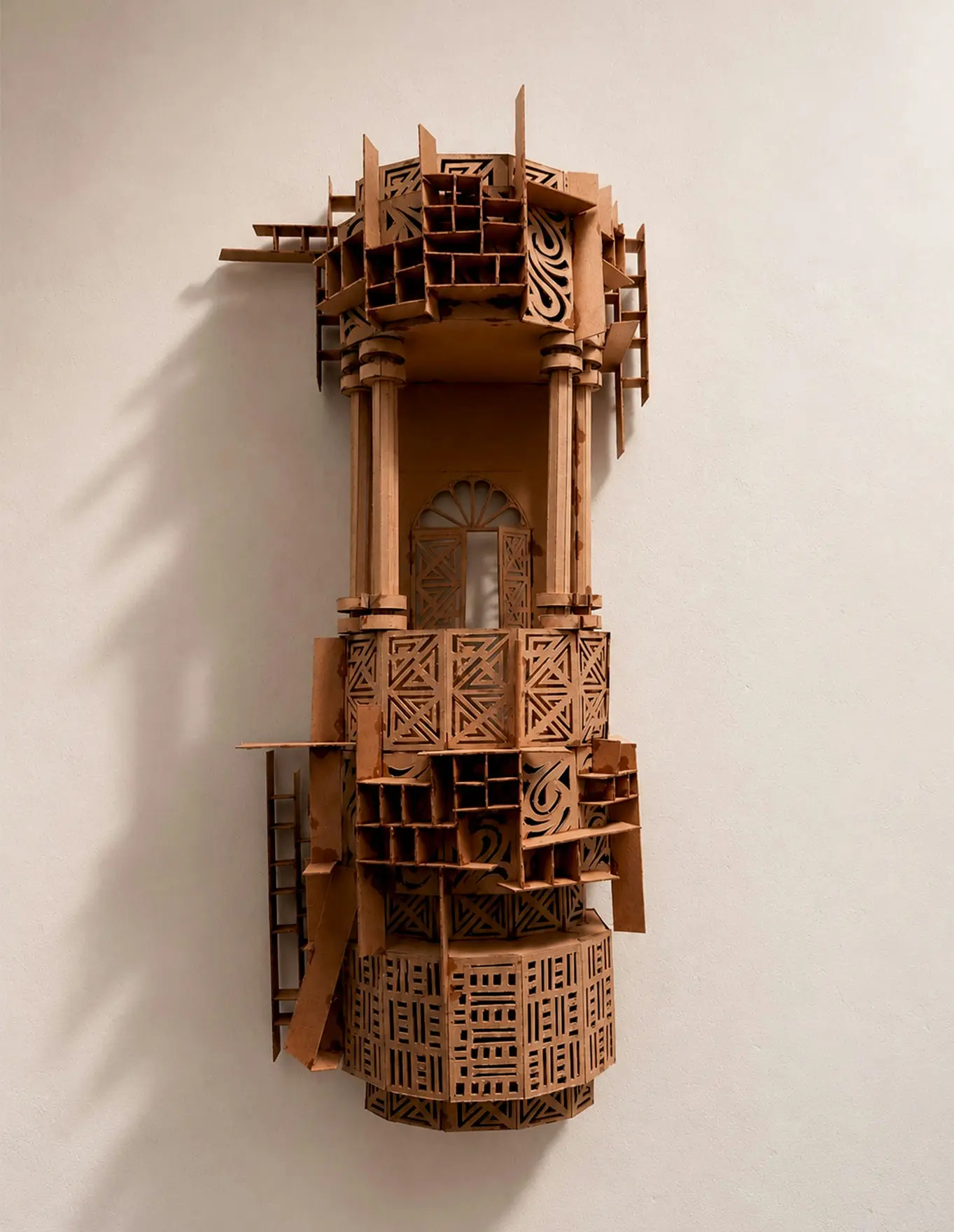 Structure has a meaning I by Nayanjyoti Barman - Mill board