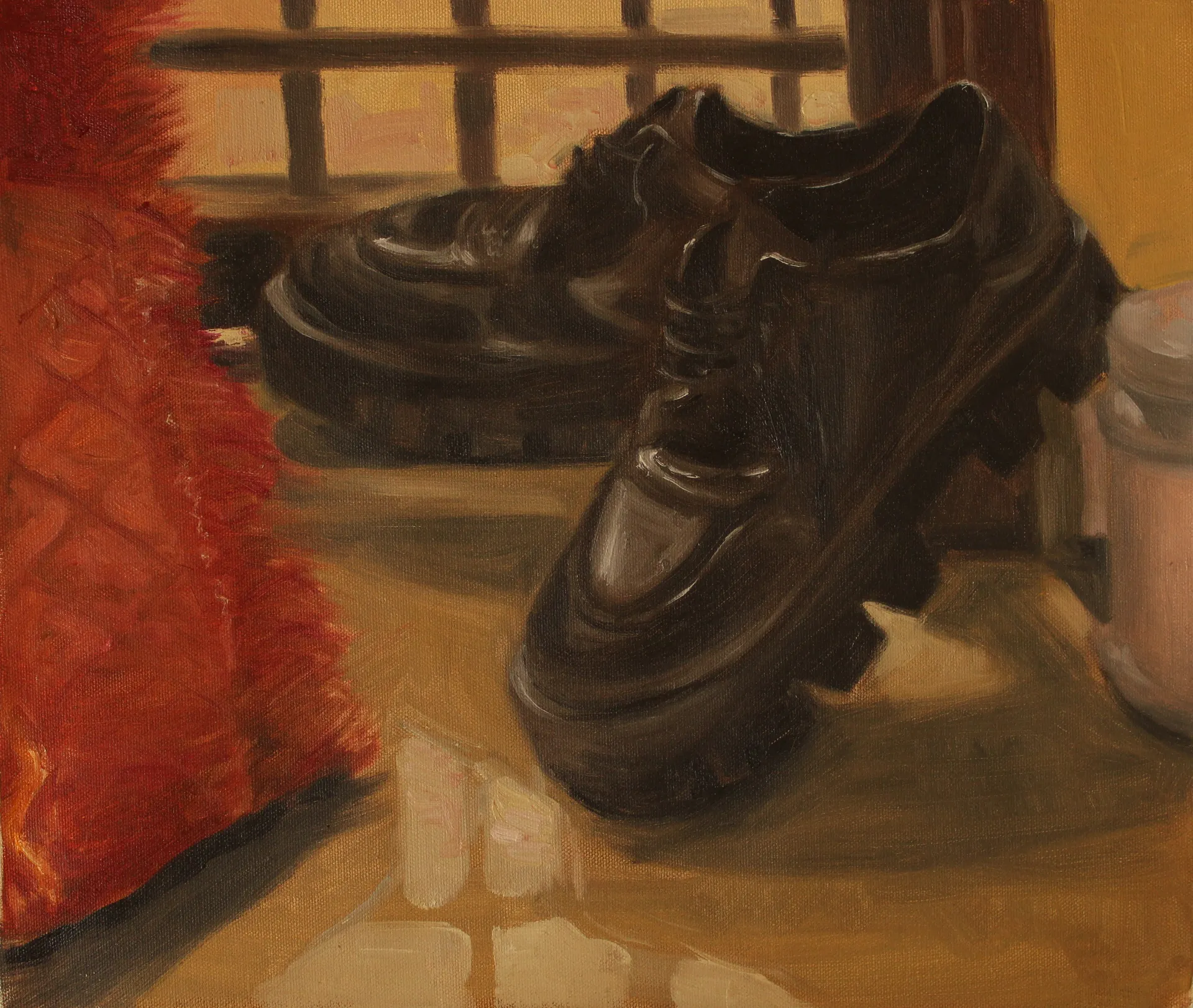 These boots are made for walking by Akshit Satyarthi - Oil on canvas