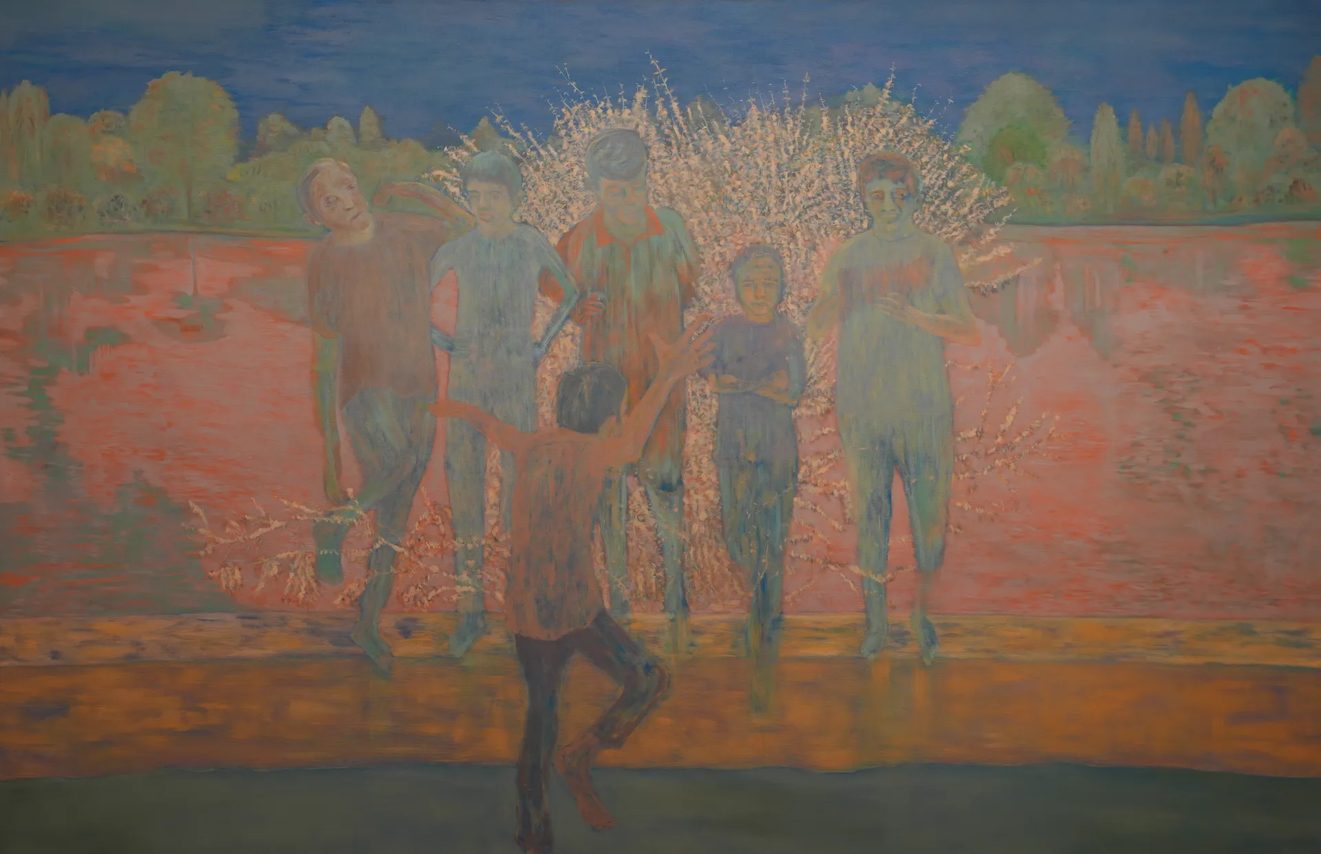 Good old days by Jadeja Digvijaysinh Viramdevsinh - Oil on canvas                       