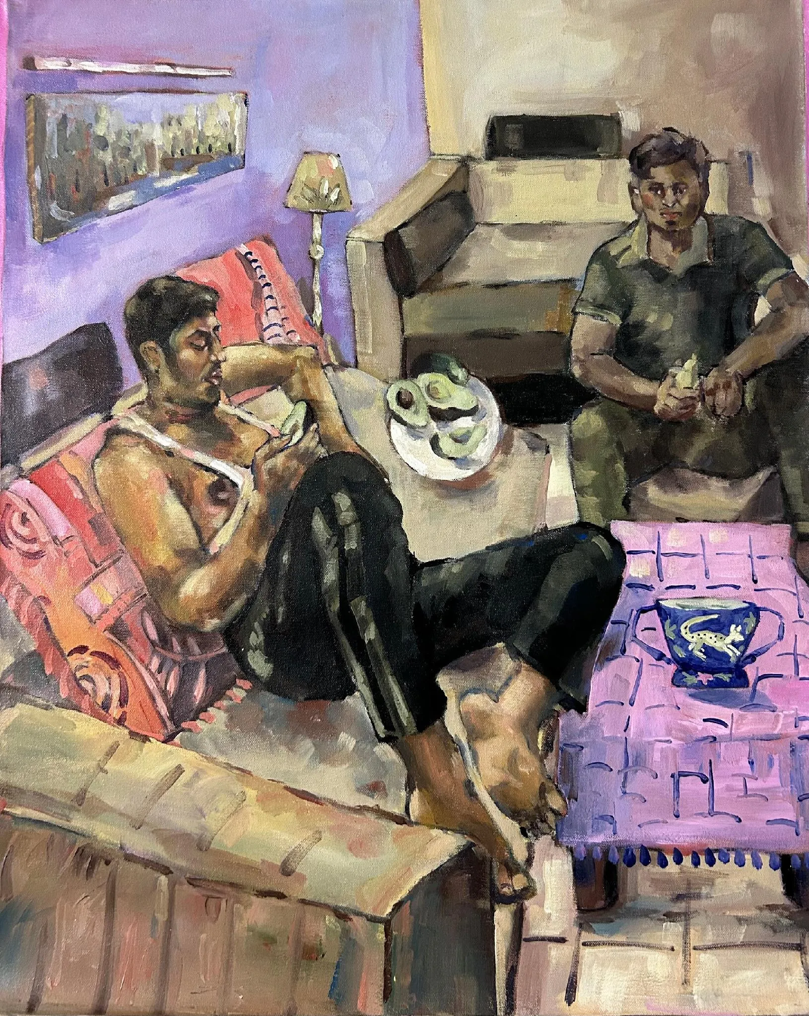 Untitled by Tushar Tanwar - Acrylic on canvas