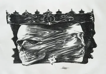 Visionaries of tomorrow by Spandan Mundhe - Lithography on Fabriano Rosapina paper