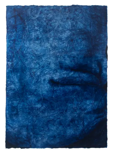 Imprints by the day II, 2 by Riyanka Das - Collagraph print and oil on paper