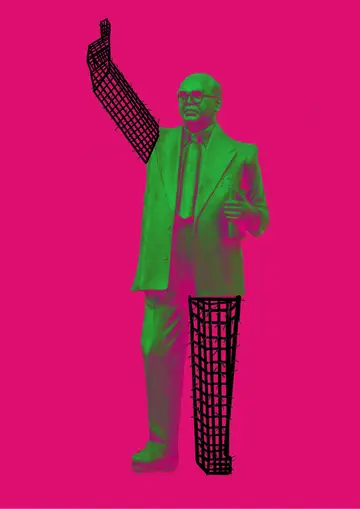 Deconstructing Ambedkar, 1 by Aravind Chedayan - Digital print on archival paper