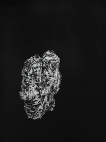 Presence of absence, 2 by Akartha Halder - Laser print on paper