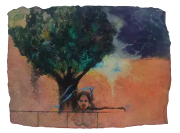 Circocracy I by Abhrajit Kundu - Watercolor on handmade paper