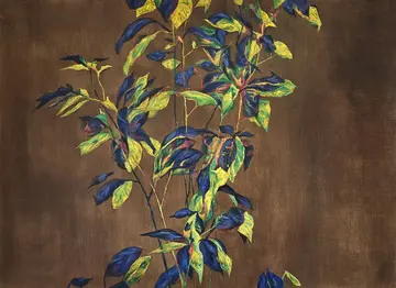 Hearti-vorous by Bhavana Parakh - Oil paint on oil sheet