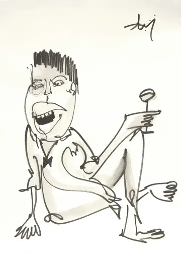 Untitled by Aditiya Singh - Ink on paper