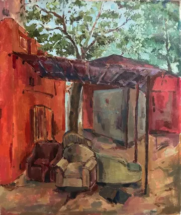 Unclaimed by Tushar Tanwar - Acrylic on canvas