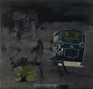 Nursery for adults – S by Ritesh Khowal - Acrylic on canvas mounted on board