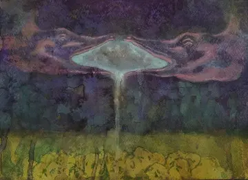 Demos kratia 3 by Abhrajit Kundu - Watercolor on paper