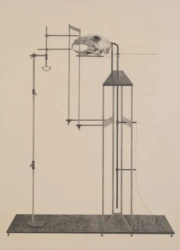 Untitled by Abin Sreedharan - Graphite on paper