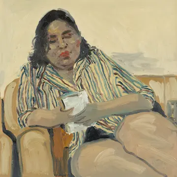 Meghna by Akshit Satyarthi - Oil on canvas