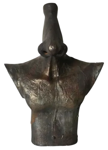 The faces of the unknown, 1  by Tapan Moharana - Ceramic