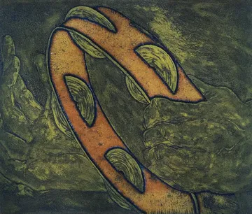 Symphonic revving, 6 by Spandan Mundhe - Viscosity on Fabriano Rosaspina paper