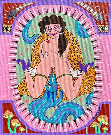 Untitled by Varnita Sethi - Acrylic on canvas