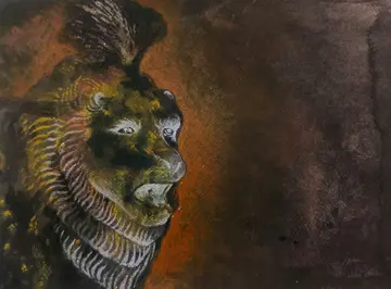 Demos kratia 8 by Abhrajit Kundu - Watercolor on paper