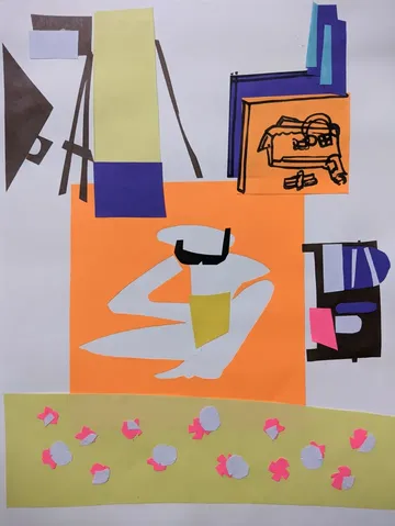 Ten days of blindness, 4 by Anurag Paul - Collage