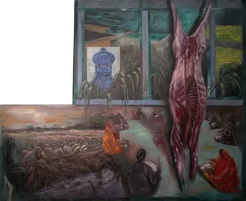 Untitled by Parag Das - Oil on canvas