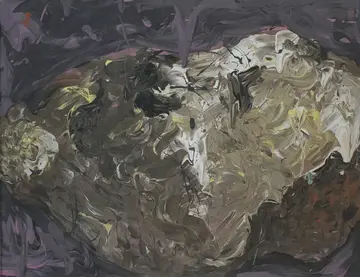 Strange 4 – Stone 2 by Rishma Mariya Johnson - Acrylic emulsion on canvas