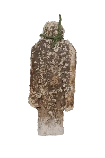 Not a measured line, 10 by Arun B - Stoneware / ceramic, fired stoneware clay, Raku-fired