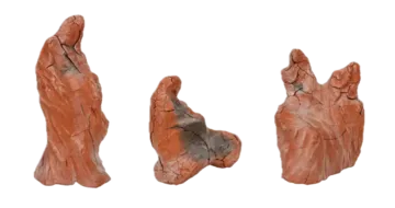 Ancestral rock by Tapan Moharana - Terracotta