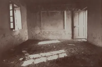 The abandoned classroom by Ayan Biswas - Salted paper print on Arches Aquarelle 300 g watercolour paper